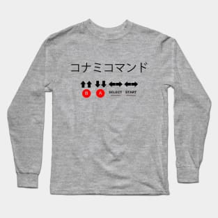 Konami Code Long Sleeve T-Shirt